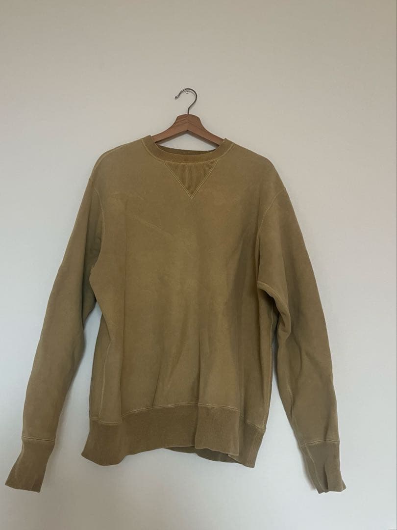 アプレッセ　22FW Vintage Sweatshirt アプレッセ A．PRESSE 22FW Vintage Half Zip Sweatshirt ハーフジップ