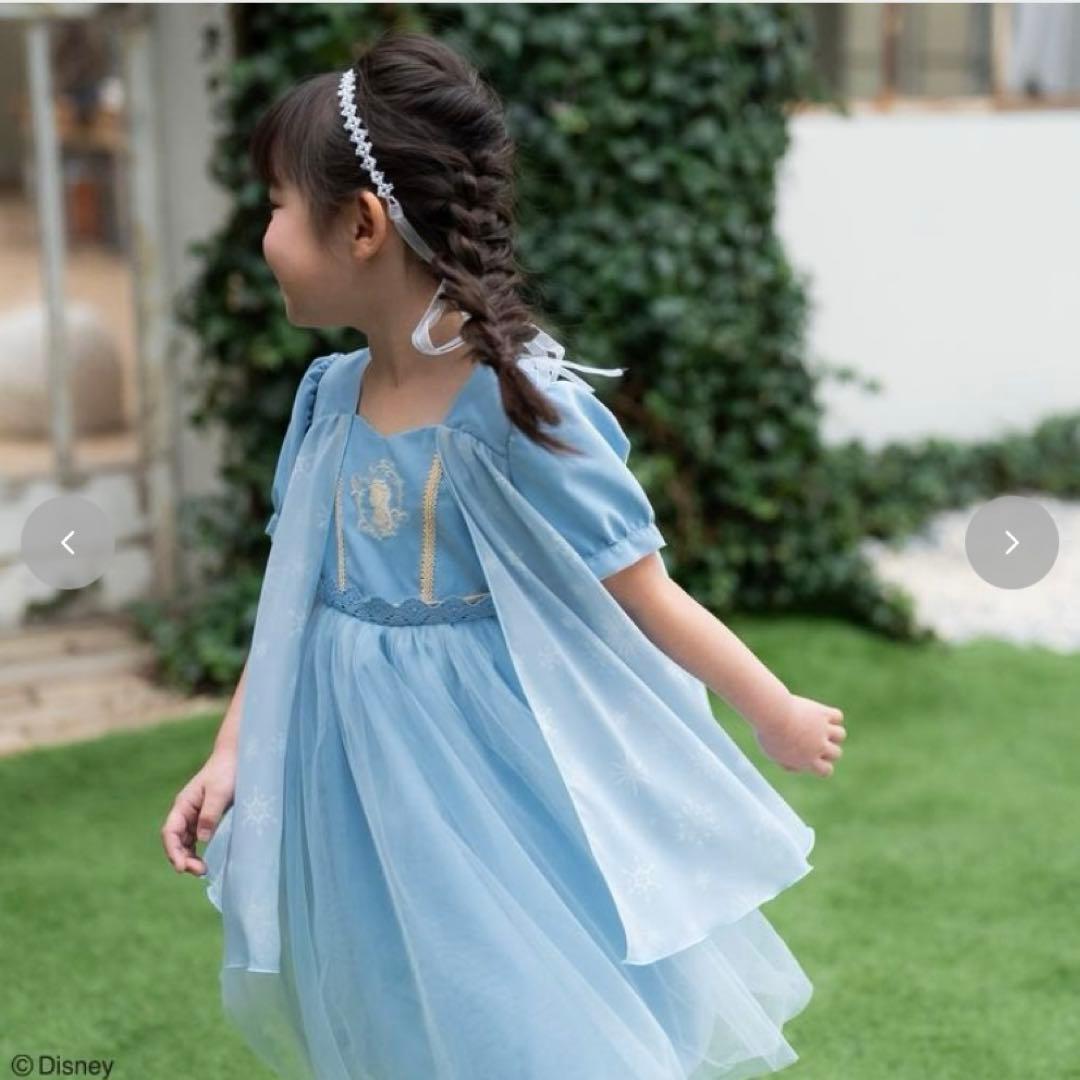 バースデイ ディズニー エルサ ドレス Cottoli 120 110 - メルカリ