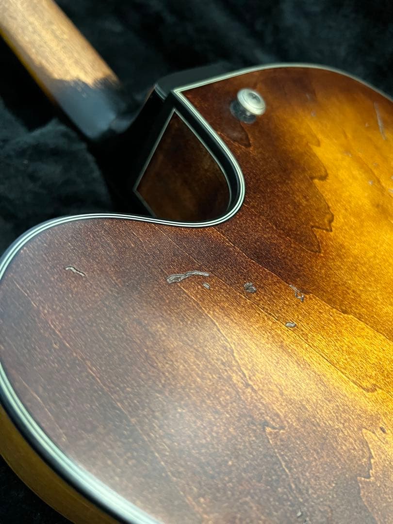 Ibanez afv10a フルアコ レリック加工品 アイバニーズ - メルカリ