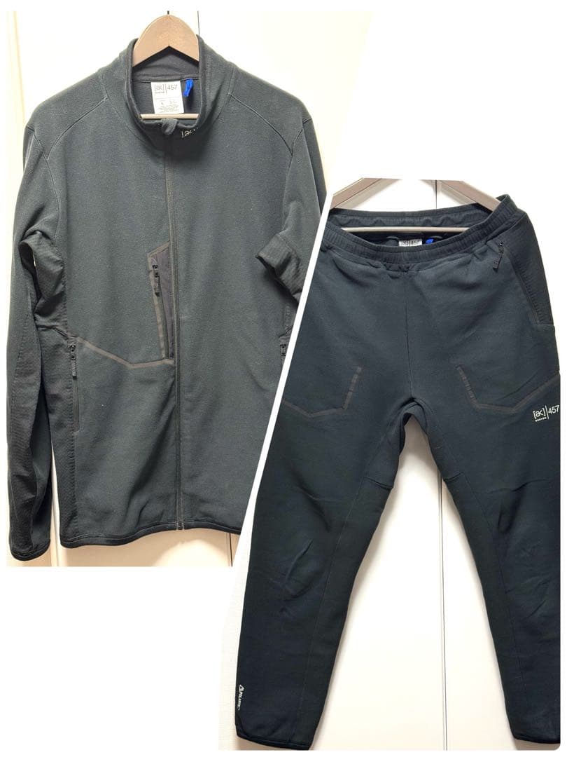 [美品] Burton [ak] 457 マイクロフリース上下　Lサイズ 黒 サンプル】Men's Burton [ak] LZ GORE‑TEX 2L Down Jacket (Sample