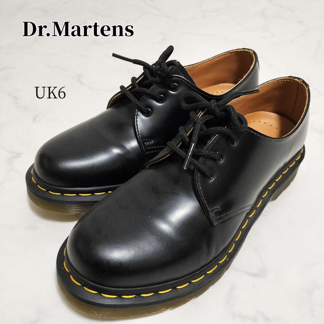 Dr.Martens　1461　ブラック　革靴　ローファー　UK6　3ホール ドクターマーチン Dr.Martens 1461 MONO 3ホール R14345001 ローファー