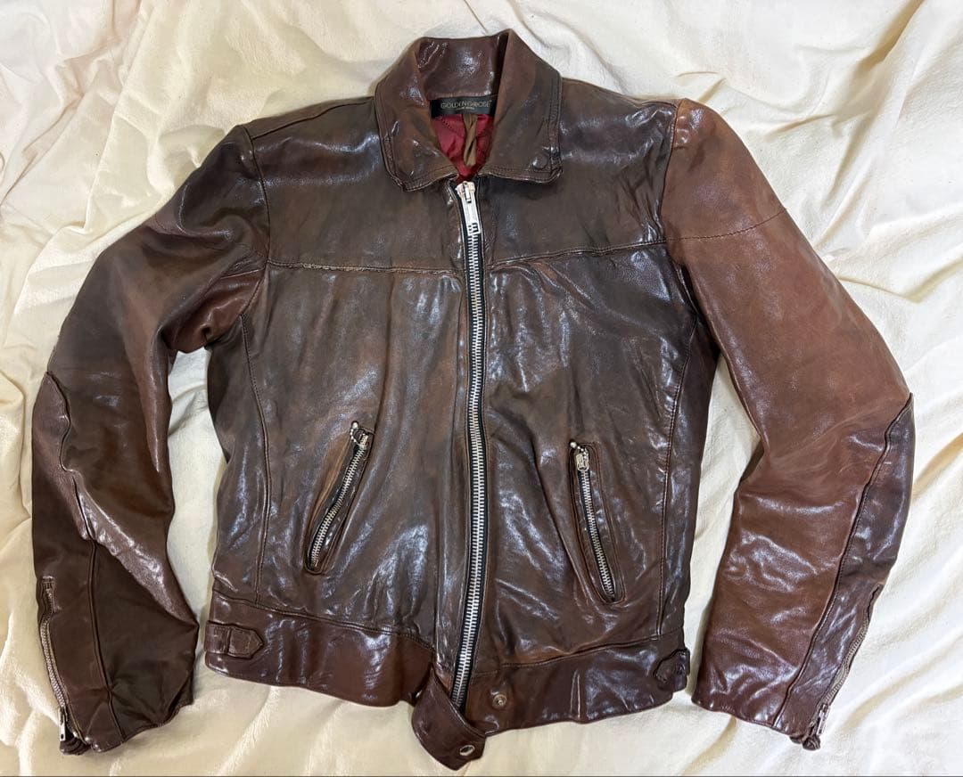 かっちゃん専用】 稲葉浩志着用 GOLDEN GOOSE ライダースジャケット
