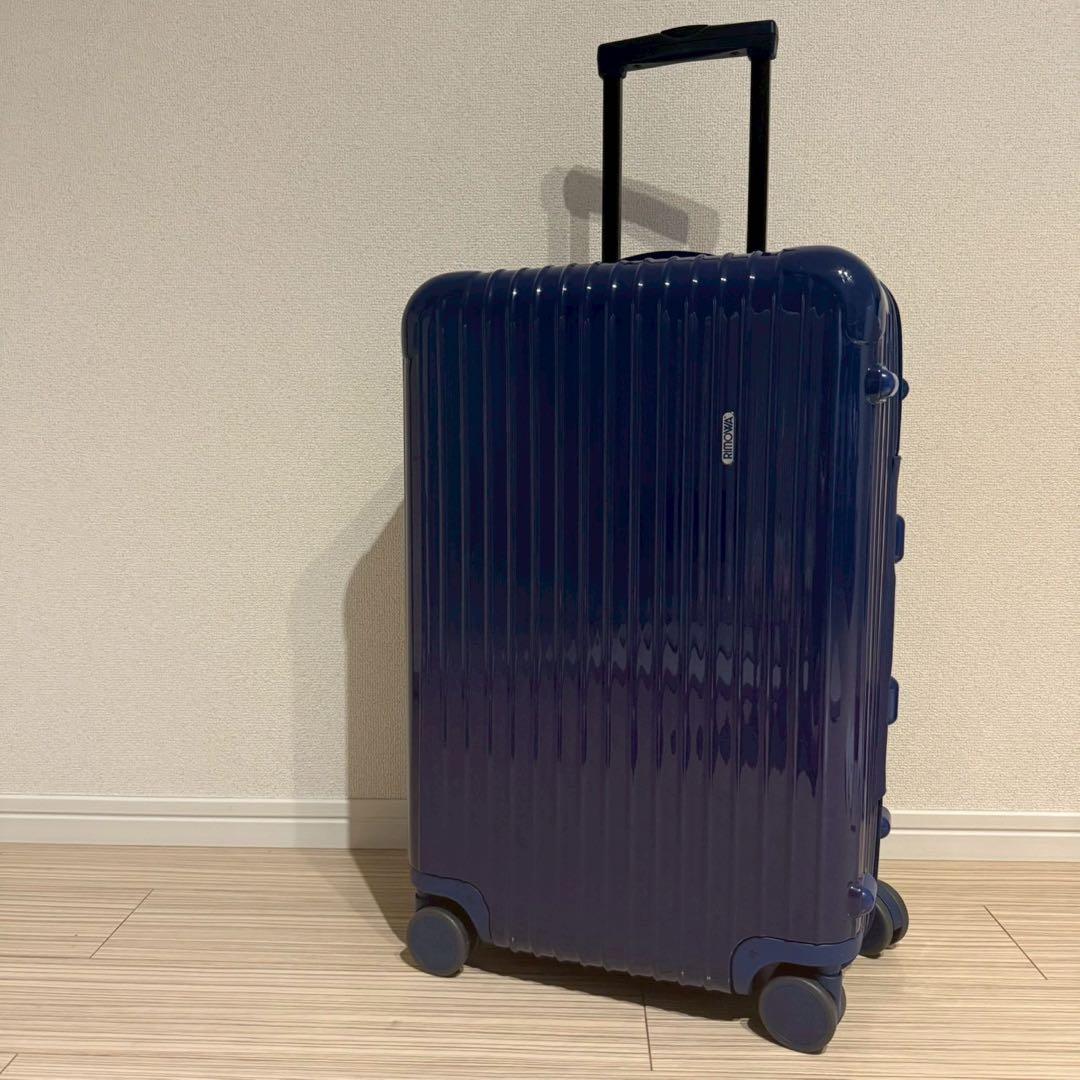 RIMOWA リモワ サルサ キャリーケース 4輪 60L ブルー 877.63 5-10泊] リモワ サルサエアー 80L アイスブルー 4輪 RIMOWA SALSA AIR
