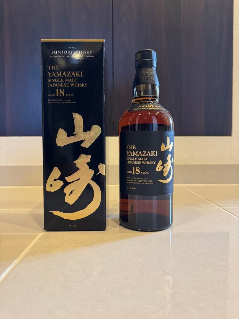サントリー　山崎18年・700ml・新品未開封・箱付き 楽天市場】サントリー シングルモルト 山崎 18年 700ml 箱入