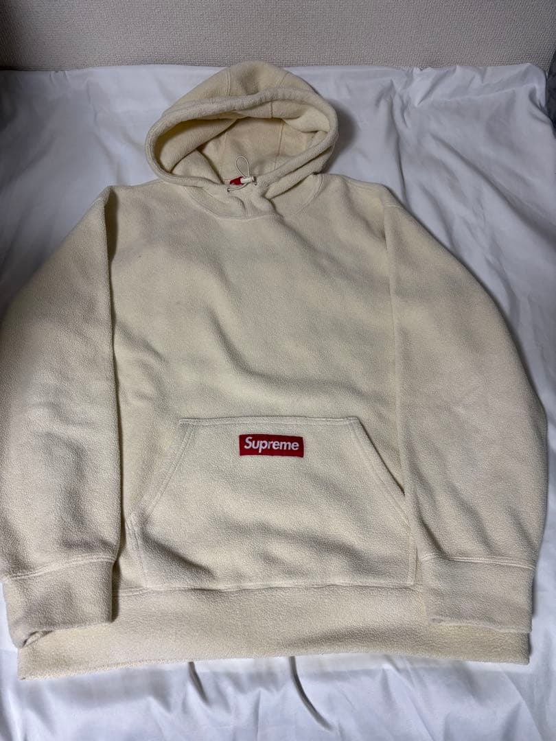 トップス L Supreme Polartec Hooded Sweatshirt BOX Supreme Polartec Facemask Half Zip Hooded Sweatshirt