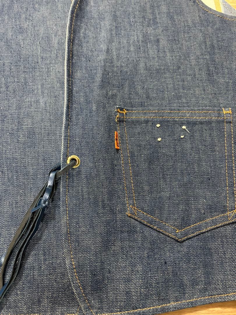 70's Levi's デニム ベスト リバーシブル USA製 オレンジタブ