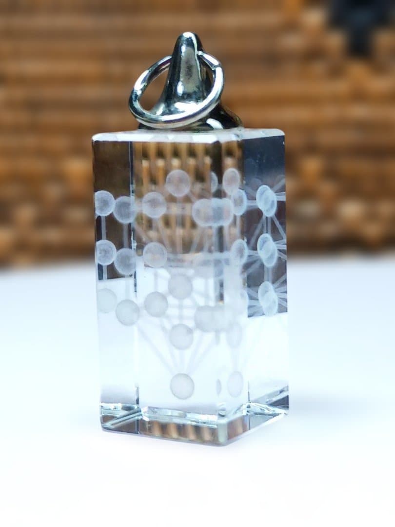 ほぼ新品 3Dカバラ・パドマペンダントトップ 医学博士 丸山式 神聖幾何