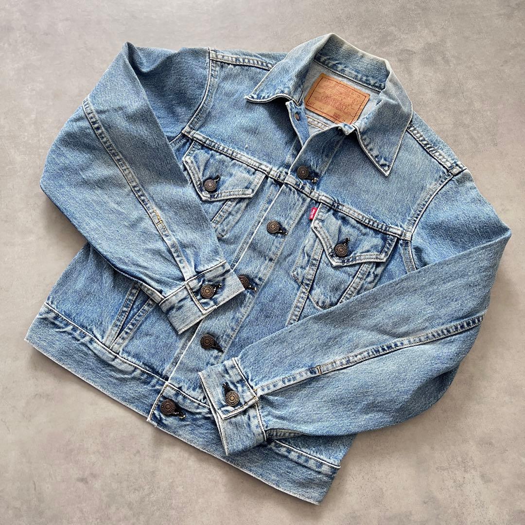 90s 日本製復刻 Levi's リーバイス 71557 3rdデニムジャケット - メルカリ