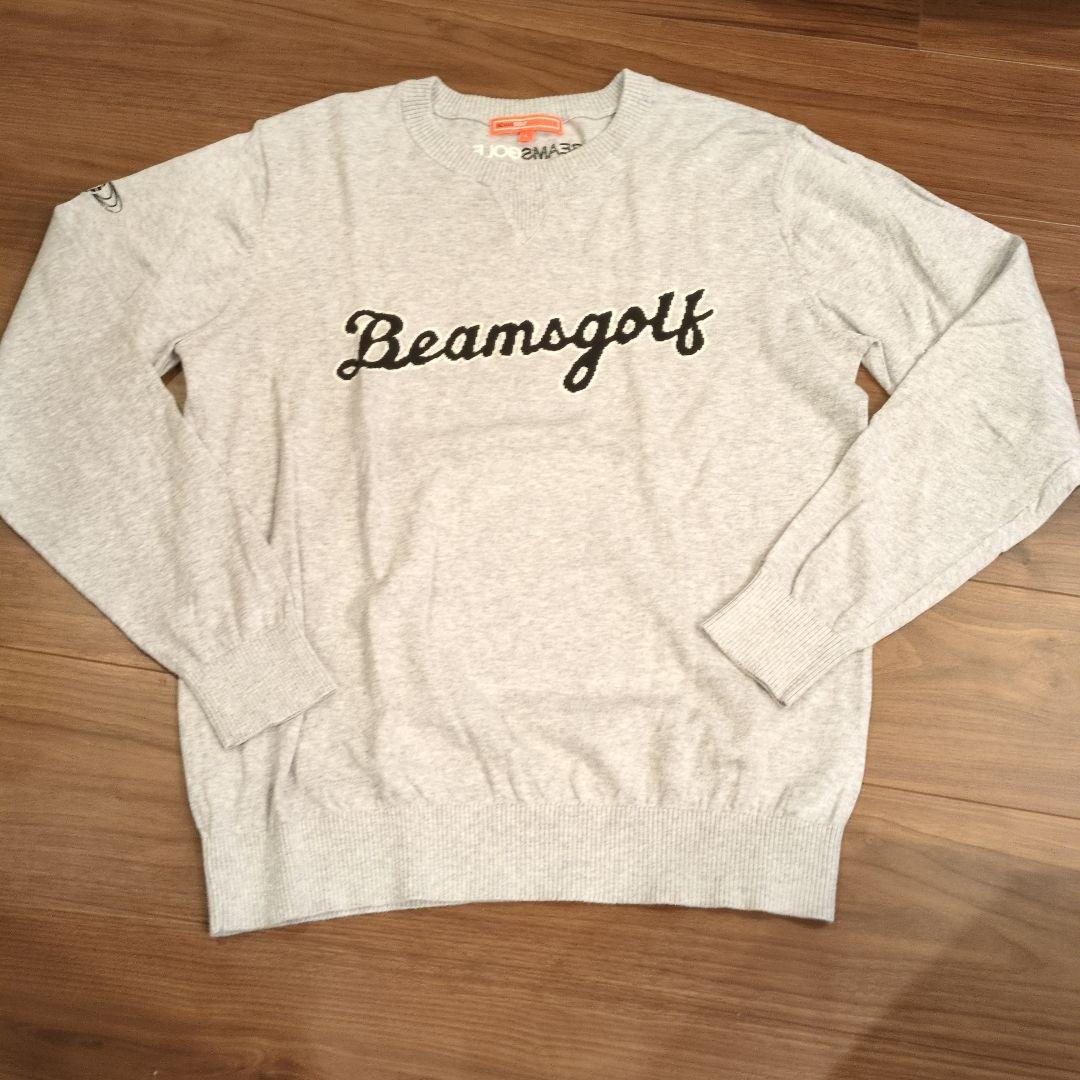 Beamsgolf ビームスゴルフ グレー クルーネックセーター L - メルカリ