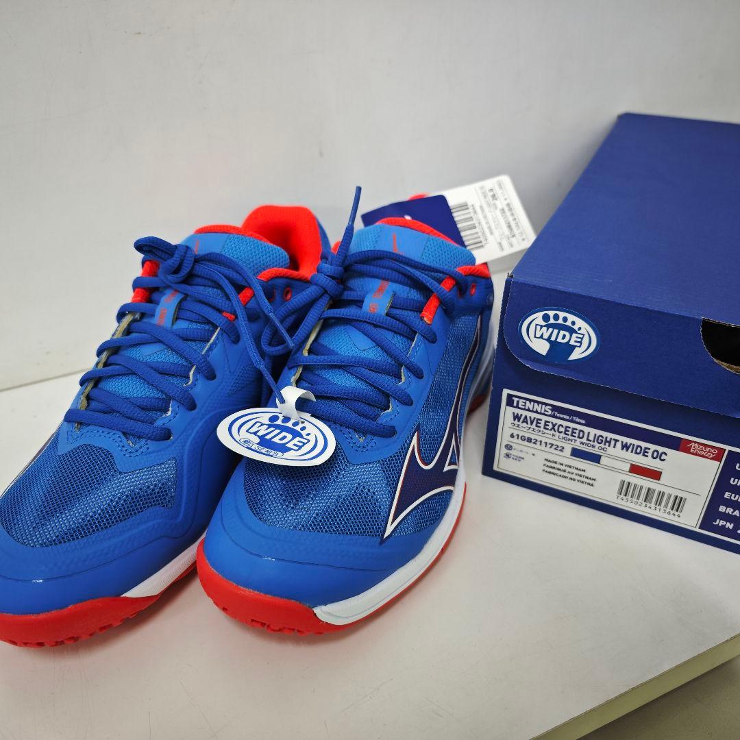 シューズ(男性用) Mizuno WAVE EXCEED LIGHT WIDE OC 26.0cm