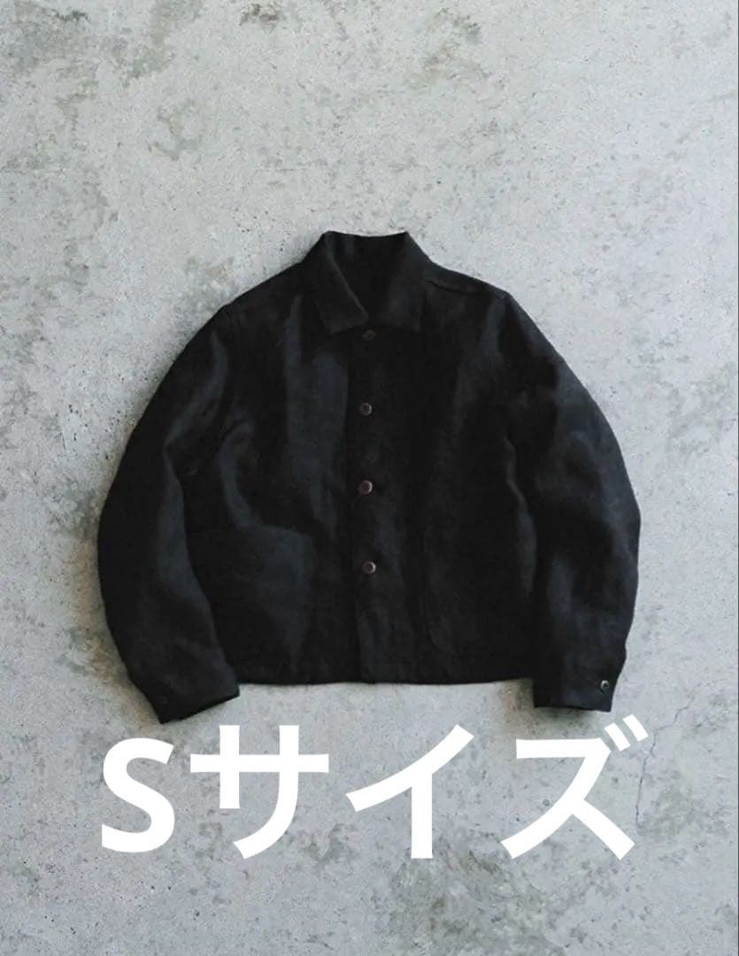 【LIDNM】LINEN CROPPED CHORE JACKET Sサイズ LINEN CROPPED CHORE JACKET / 商品詳細ページ / LIDNM / Llife ONLINE