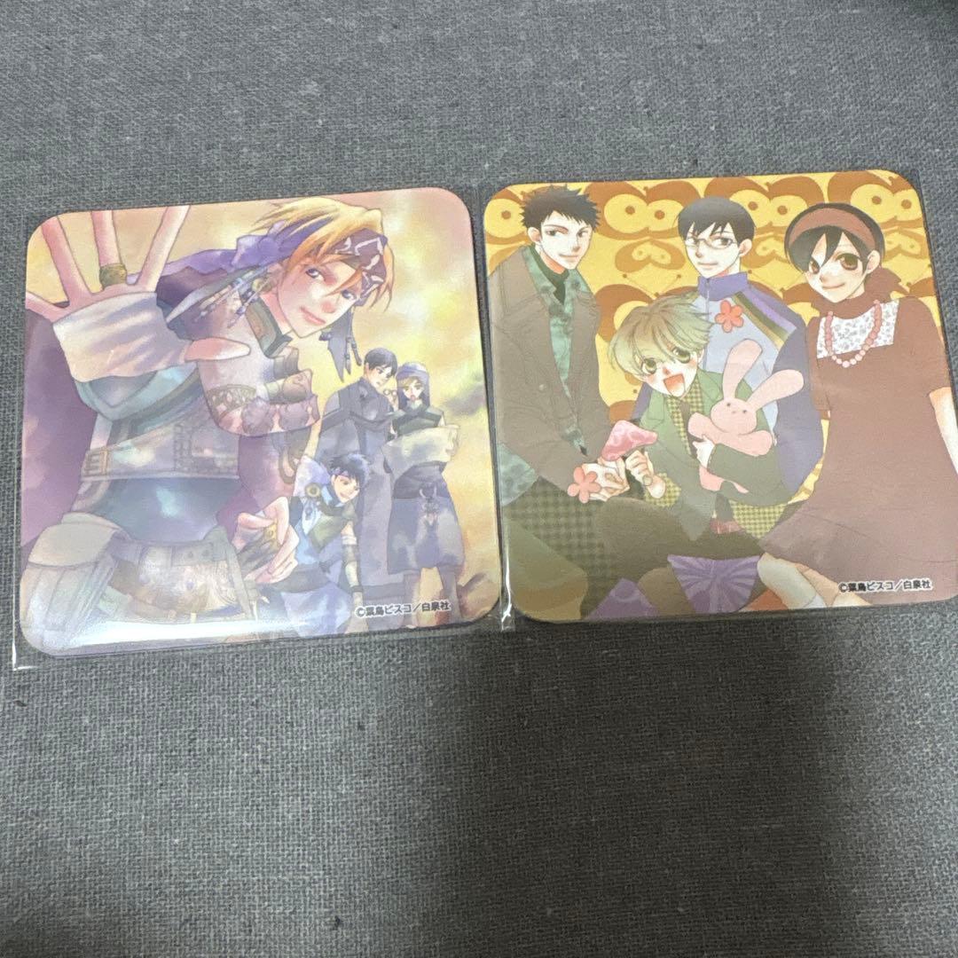 桜蘭高校ホスト部カフェ コースターセット - メルカリ