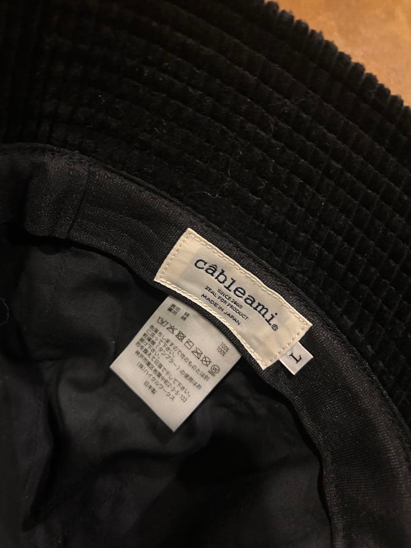 cableami コーデュロイハット リアム ギャラガー liam oasis - メルカリ