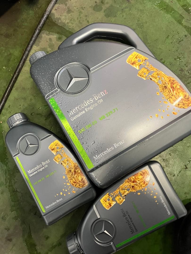 Mercedes-Benz エンジンオイル 229.71 7L メルセデス ベンツ 純正 エンジンオイル プレミアム 229.5 1リットル