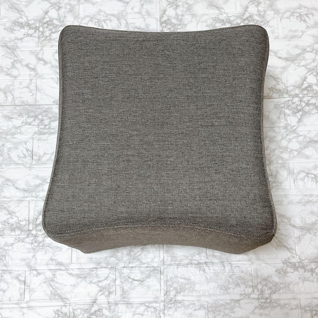 フランフラン グレー スクエア ポリースツール (オットマン スツール