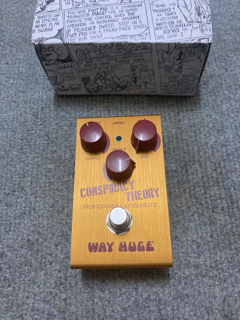 ギター WAY HUGE CONSPIRACY THEORY CONSPIRACY THEORYをモダンなMetalで使ってみる（ぼちぼち順当な試み