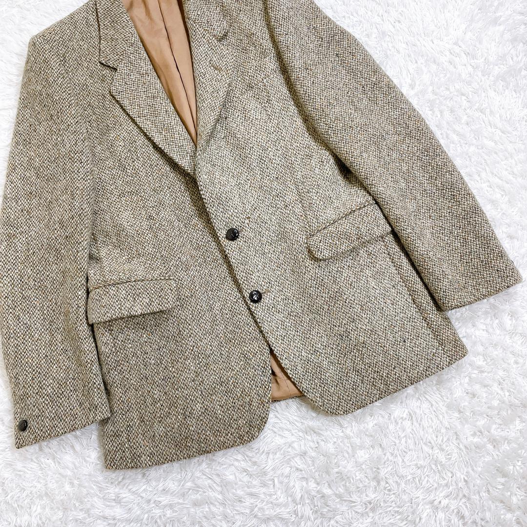 美品】60s DUNN＆Co. ×ハリスツイード テーラードジャケット L - メルカリ