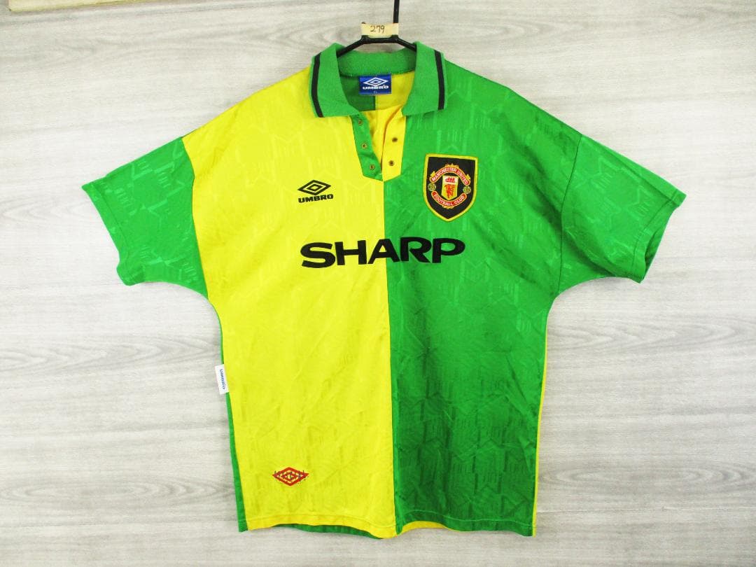 当時物９２－９４マンチェスターU（A)XL アンブロ☆279t 楽天市場】古着 90'S アンブロ UMBRO マンチェスターユナイテッドFC