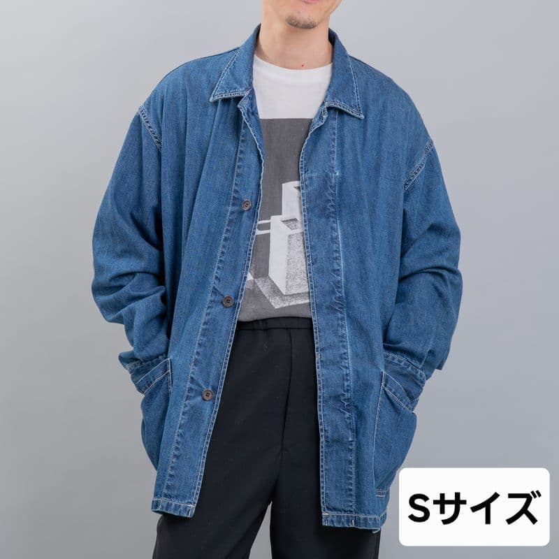 新品 So デニムカバーオール Size S 大山シュン Members only] Denim coveralls will be on sale from 6pm on the 16th