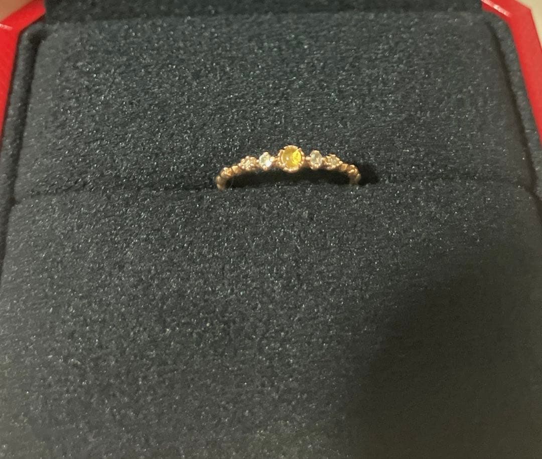 NOJESS オパール/アクアマリンピンキーリング　k10 K10アクアマリンピンキーリング｜ピンキーリング｜ノジェス 公式