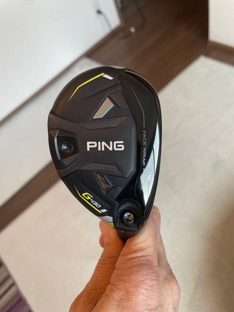 PING G430 4U TOUR 2.0 Chrome 85s 新同品 PING（ピン） G430 ハイブリッド PING TOUR 2.0 CHROME 85 カーボン