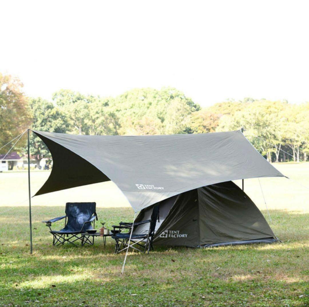 TENT FACTORY TCウィングタープL TENT FACTORY（テントファクトリー） TCウィングタープL TF-TCWT-L DBE