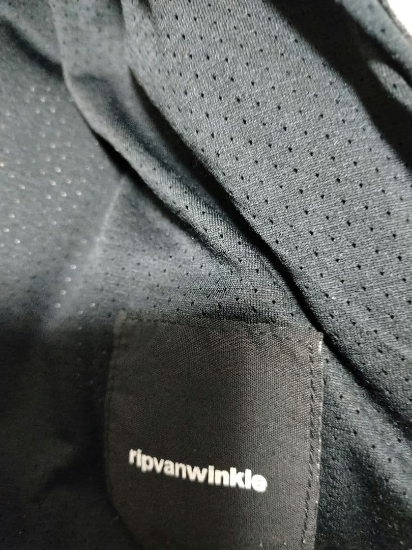 リップヴァンウィンクル ノーカラージャケット グレー L相当 日本製