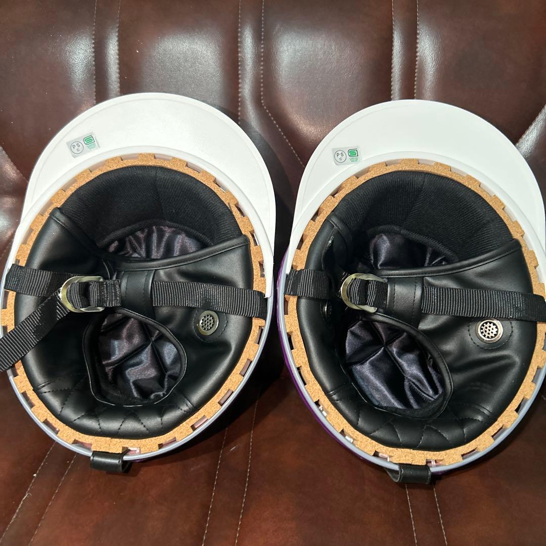 二つセット ラメラメ ピンク×パープル富士日照 桜 カスタムコルク半 三