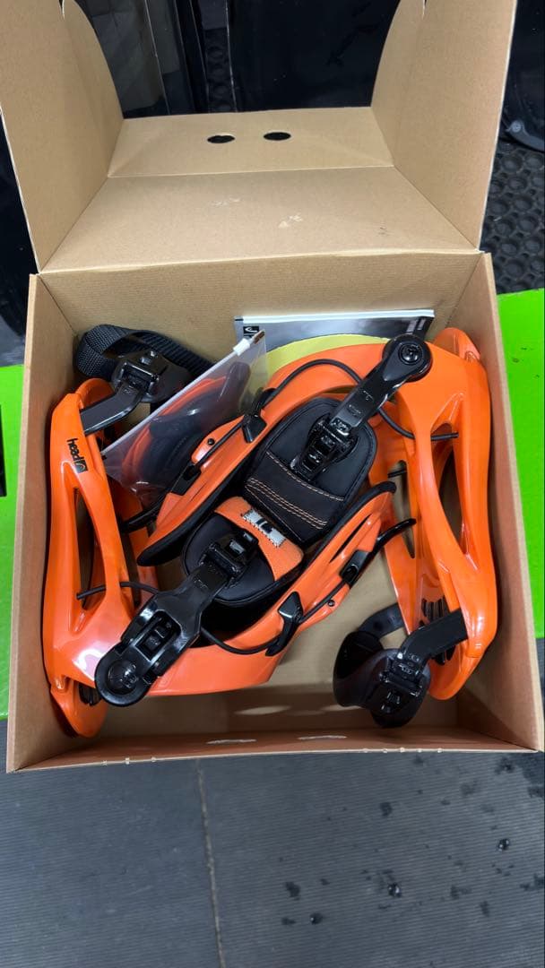 headビンディング バインディング RX one オレンジ　L HEAD スノーボード ビンディング オレンジ Lサイズ - メルカリ