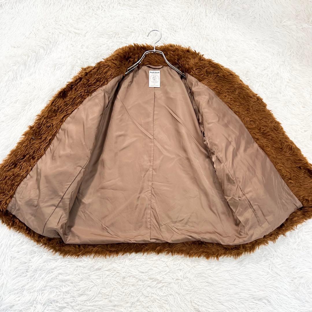 美品♡アダムエロペ×シュタイフコラボ ファーコート ジャケット