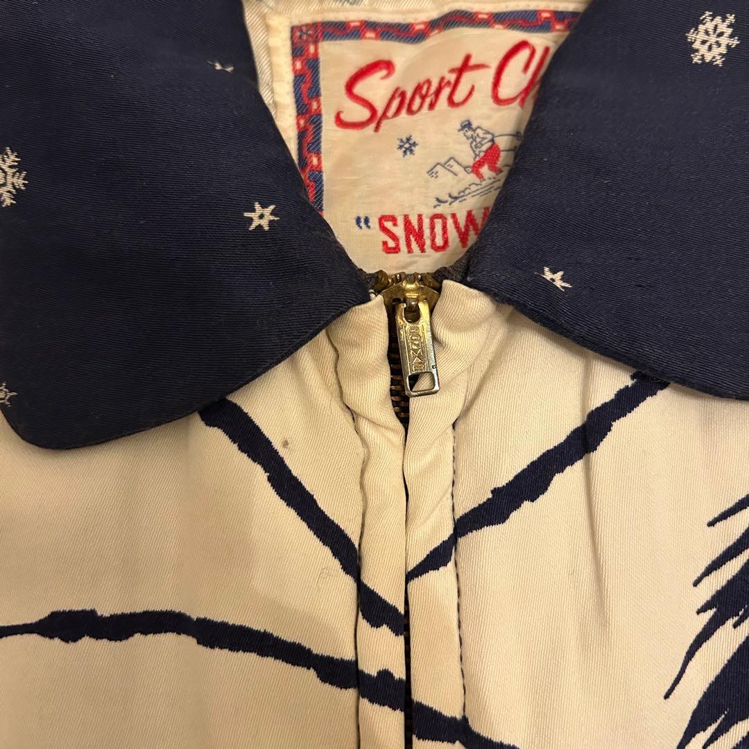 50S スキー柄 ギャバジャン 雪柄 - メルカリ