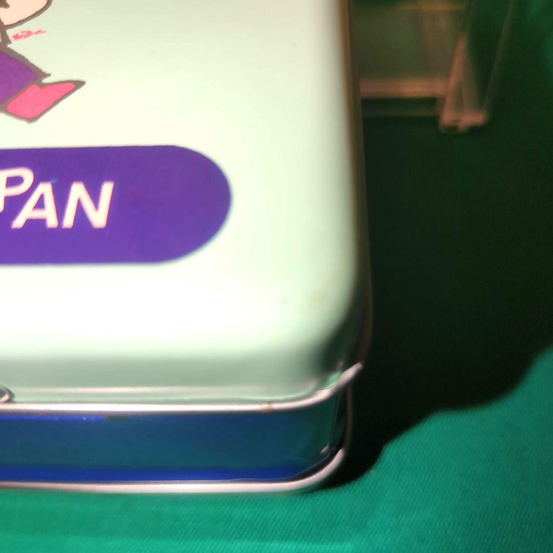 昭和レトロ 珍品水色 1980年代 可愛いファンシー缶 PANKY BAND