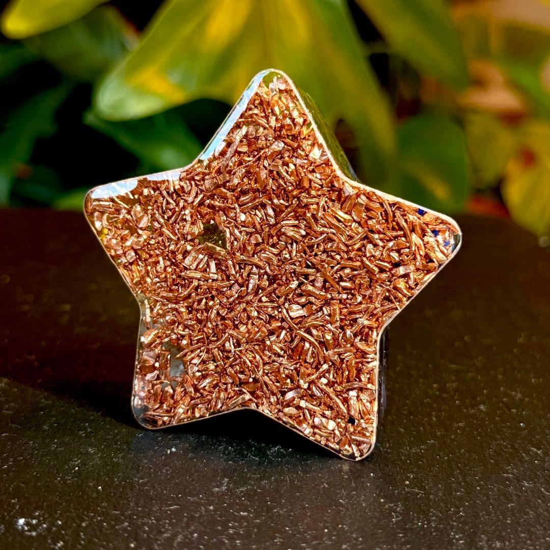 fairy光波動 オルゴナイト 星の祝福 ① 叡智と目覚めの光　大きなお星さま