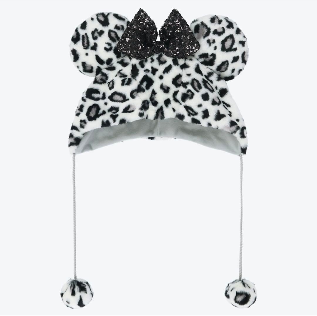 ミニーマウス ヒョウ柄帽子 - メルカリ