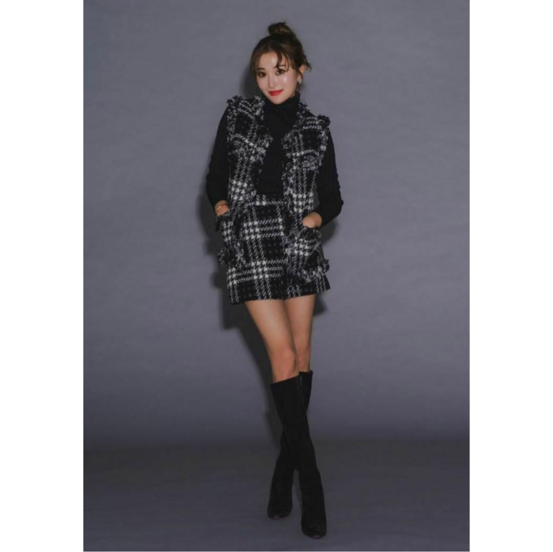 sheller シェリエ Jewelツイードキュロット - メルカリ