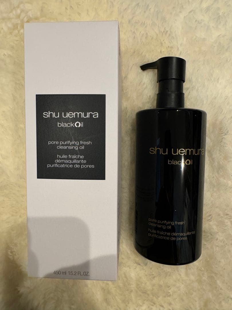 シュウウエムラ ブラッククレンジングオイル 450ml Amazon.co.jp: shu uemura(シュウ ウエムラ) ブラック クレンジング