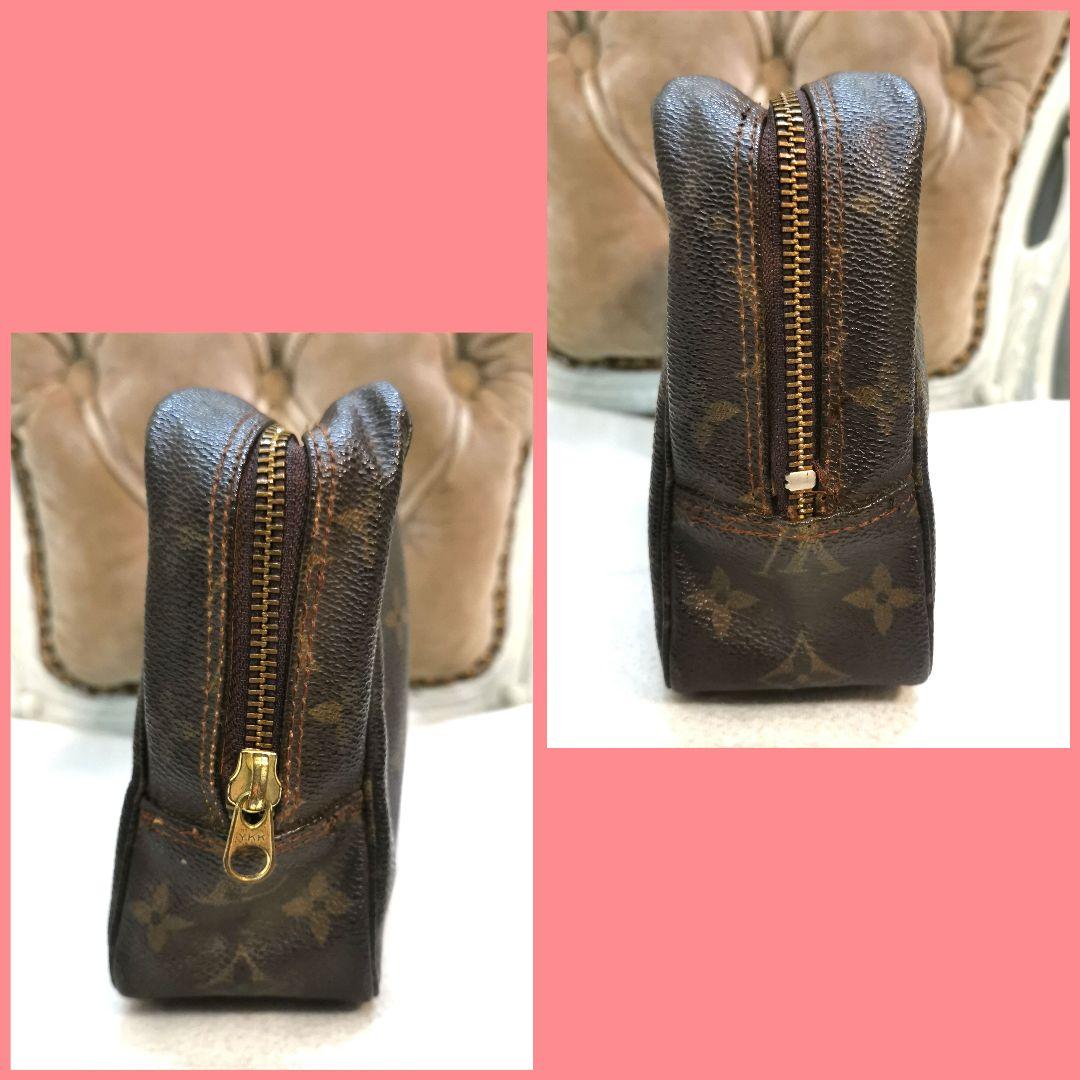 良品】ルイヴィトンLVモノグラムポーチ トゥルーストワレット23鑑定済