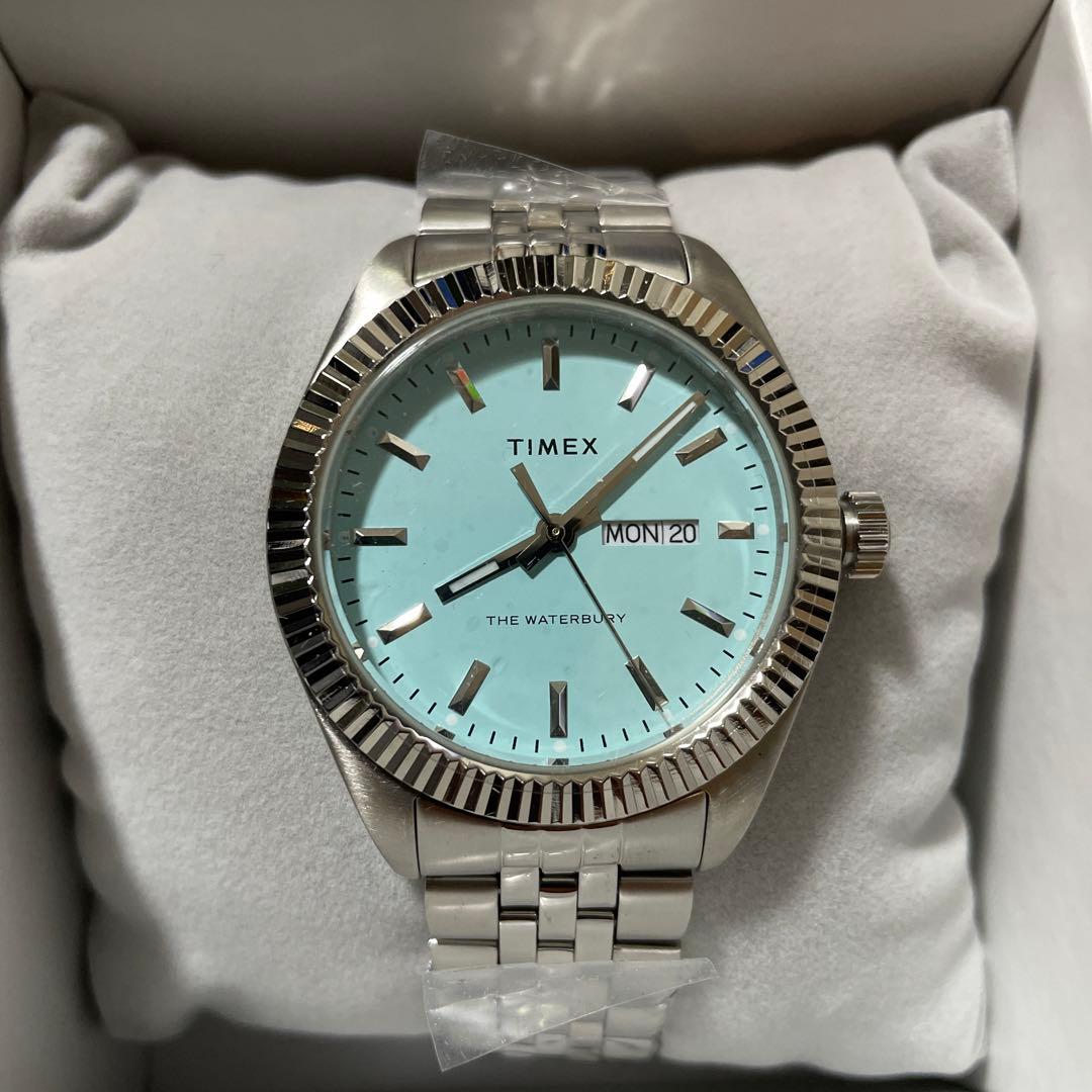 新品41mmタイメックス ウォーターベリーレガシー スカイブルー - メルカリ