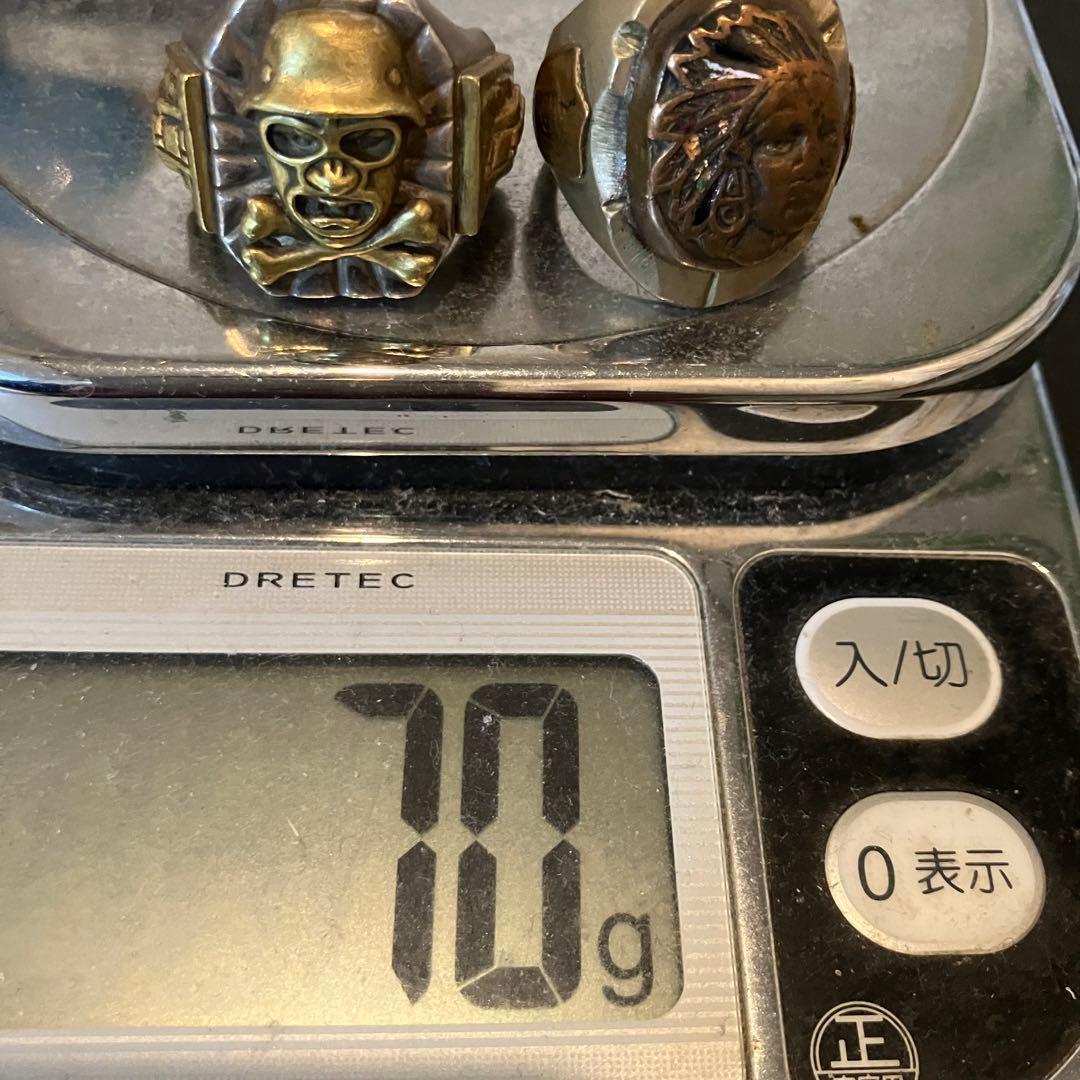 50's Vintage Mexican Ring メキシカンリング バイカー