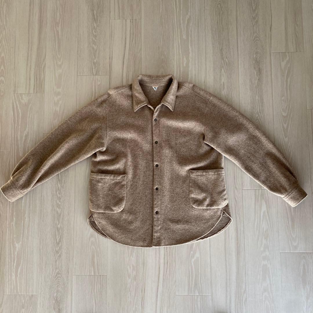 フィルメランジェ FilMelange クラウス CLAUS FilMelange フィルメランジェ CLAUS クラウス ラムウール 縮絨シャツ