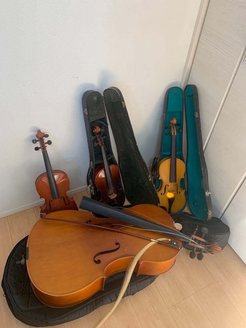 チェロジャンク　のみ Yahoo!オークション -「ジャンク」(チェロ) (弦楽器)の落札相場・落札価格