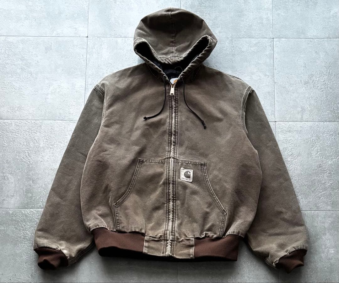 80s 90s USA製　カーハート　アクティブジャケット　JQ282 Lサイズ 80's~90's Carhartt Active Jacket USA製 SIZE L 90年代 カーハート