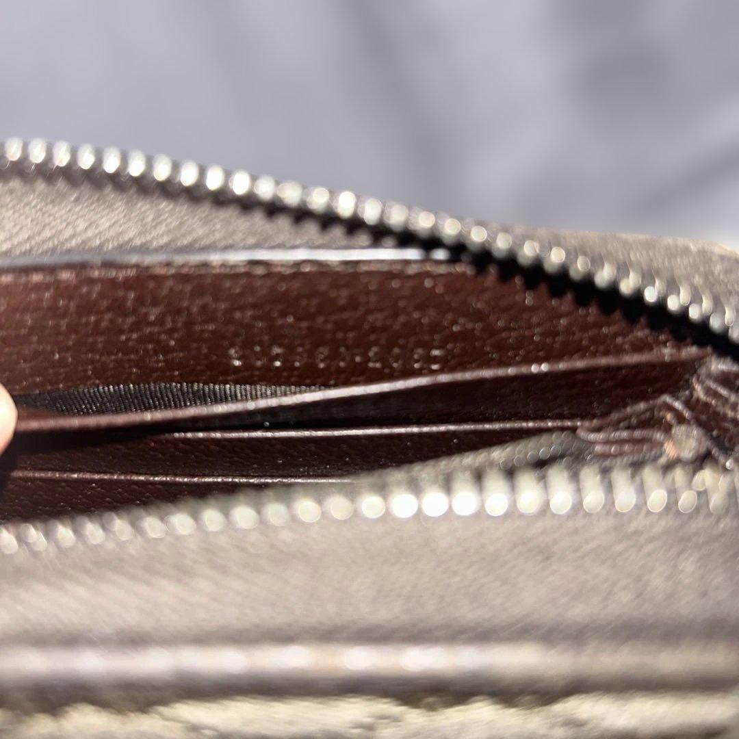 GUCCI GGパターン 長財布 ベージュ×ブラウン - メルカリ