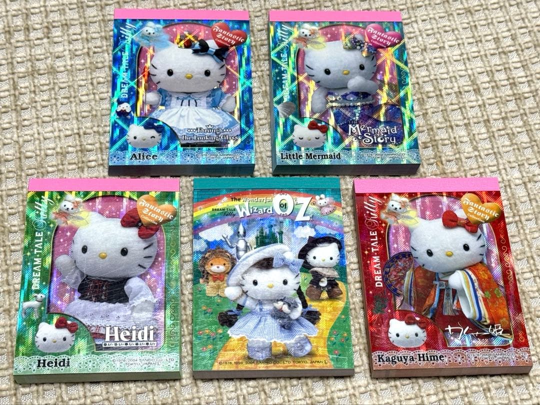 レア 希少 キティ DREAM TALE リトルマーメイド メモ帳 ダイカット