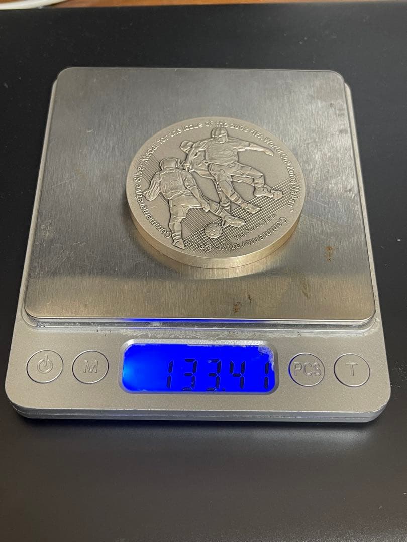 2002年 FIFA ワールドカップ 日韓大会 記念貨幣発行記念メダル　銀メダル 日韓 2002年 FIFAワールドカップ記念貨幣発行記念 純銀メダル | 収集