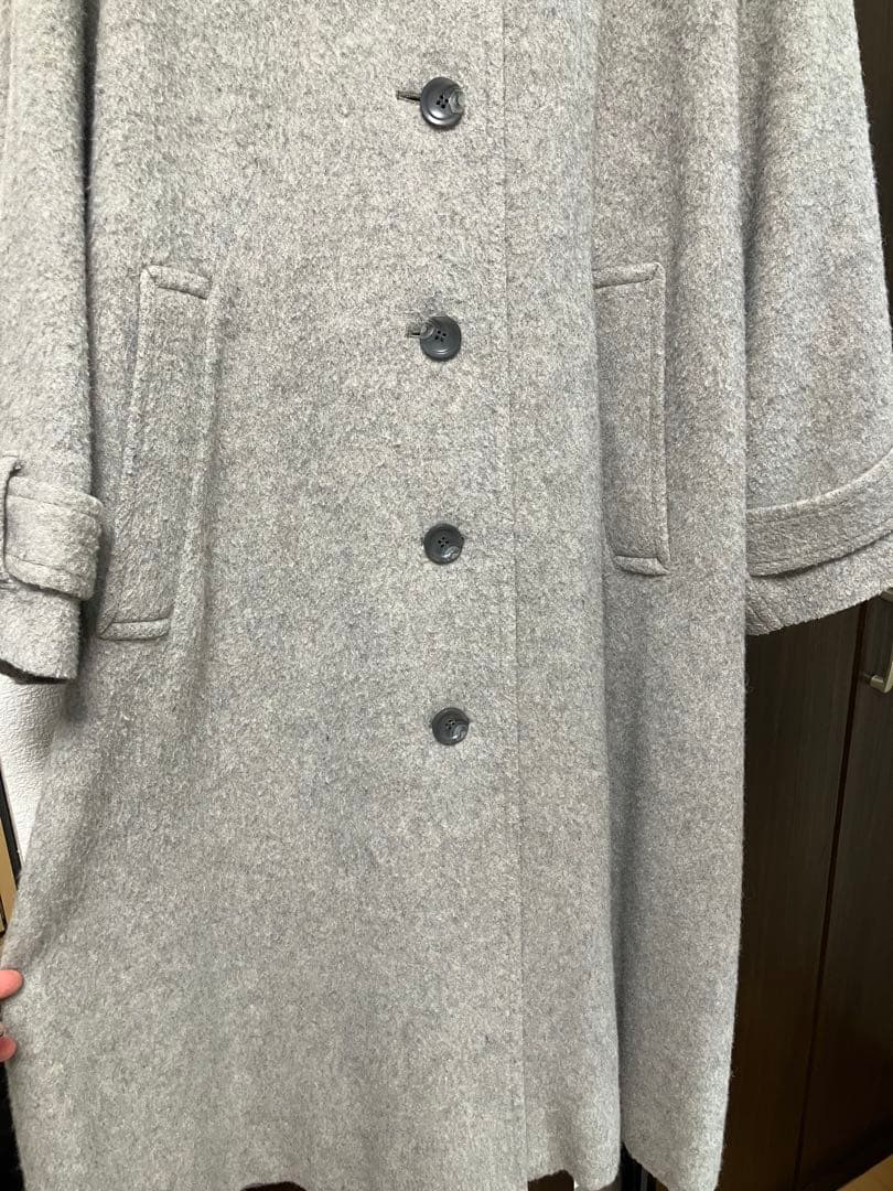 北欧暮らしの道具店 かろやかに揺れるウールロングコート ウォーム