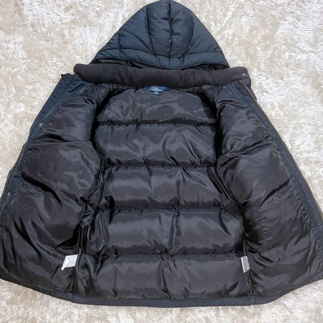 ポロラルフローレン ダウンジャケット ポニー刺繍 フード付き 2way