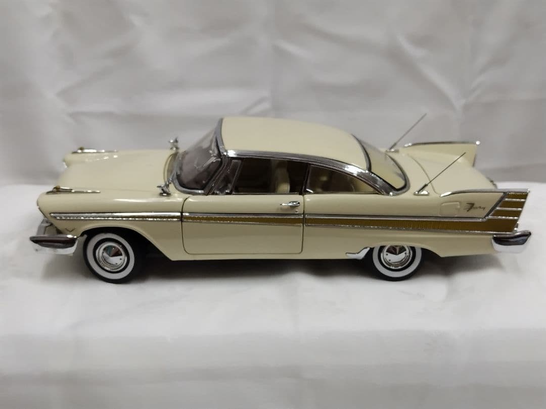 フランクリンミント1957 1/24 プリムスフューリー美品