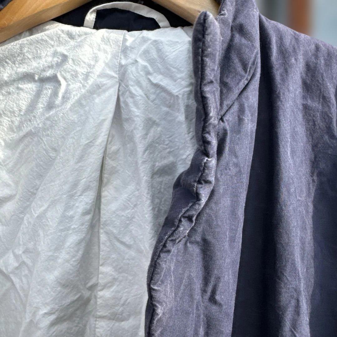 CASEY CASEY スタンドカラーコート サイズS表記 中古品 色褪せヤケ有