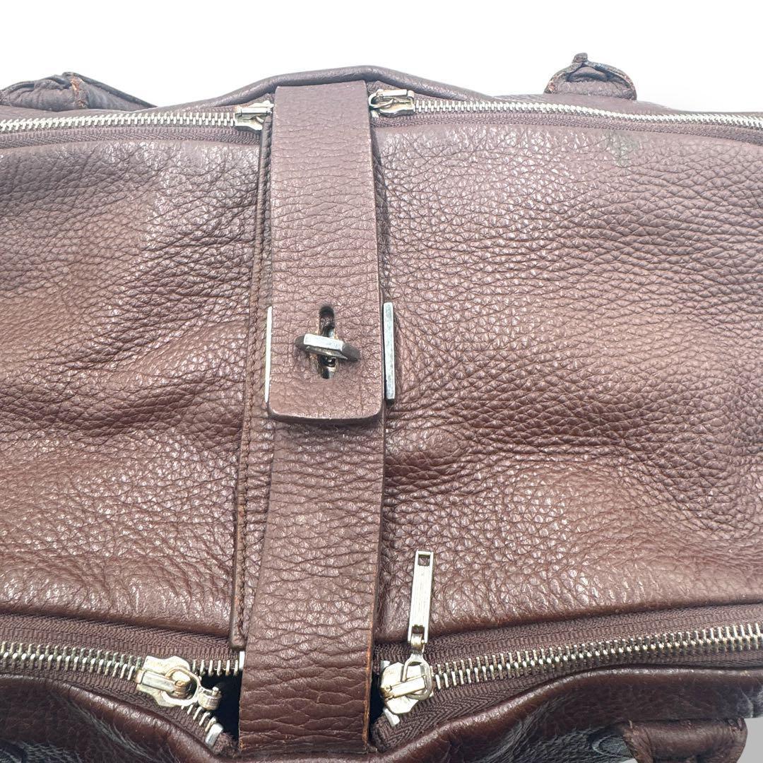 ゴールデングース EQUIPAGE エキパージュ ボストン ダークブラウン